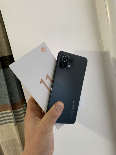 Xiaomi: Xiaomi, Mi 11 Lite, Б/у, 256 ГБ, цвет - Черный, 1 SIM, 2 SIM