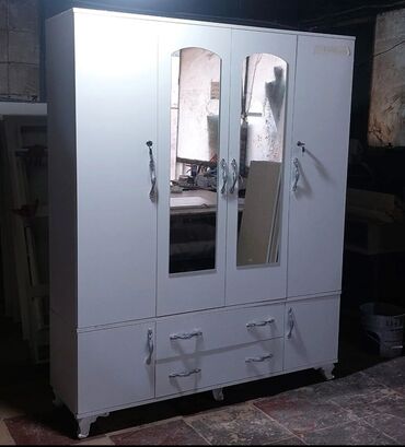 Dolablar: Yeni, Açılan, 4 qapılı Düz dolab, Dolab-asılqan, Türkiyə — 5