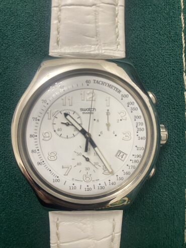 продаю швейцарские часы: Швейцарские часы Swatch Irony.календарь тахометр секундомер,все