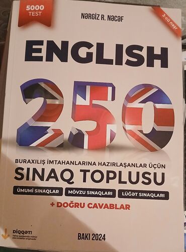 5 ci sinif ingilis dili test kitabi pdf: Buraxılış imtahanlarına hazırlaşanlar üçün nəzərdə tutulmuş "İngilis