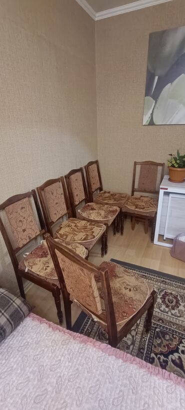 капитанские кресла: Стул для кухни, Дерево, цвет - Коричневый