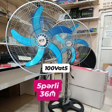 Ventilyatorlar: Ventilyator Döşəməüstü, Pərli, Kredit yoxdur, Ünvandan götürmə, Ödənişli çatdırılma
