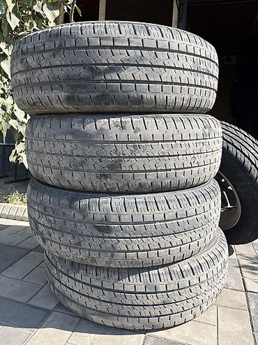 Шины 215 / 65 / R 16, Лето, Б/у, Комплект, Легкий коммерческий транспорт (C/LT), Bridgestone