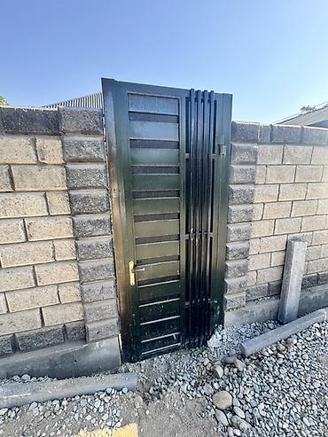 мансур: Металлические ворота и калитка для частного дома в пользование один — 3