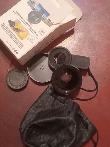 Obyektivlər və filtrləri: 0.45X Phone Lens – Mobil telefon və kamera üçün 2‑də‑1 linza — 10