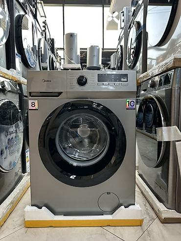 Стиральные машины автомат: Стиральная машина Midea 8кг 🔥Акция🔥 - Загрузка: 8 кг - Инверторный — 1