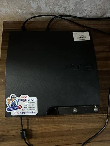 iphone 3: Məhsul: Sony PlayStation 3 (PS3) Slim konsolu + 2 ədəd DualShock 3 — 3