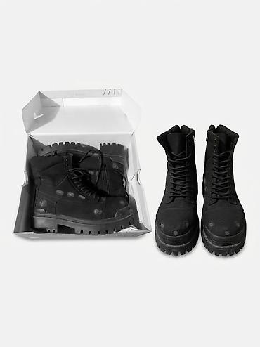 shoe: Мужские ботинки, 42, 42.5, 43, Balenciaga, Новый, цвет - Черный, Самовывоз, Платная доставка — 1