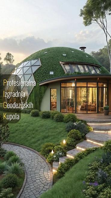 Građevinarstvo i rekonstrukcija: Geodezijske kupolne kuće, Glamping kupole, Komercijalni prostori 9 — 1