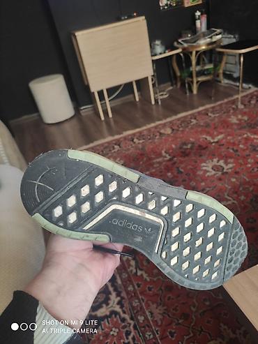 адидас: Adidas kişi idman ayaqqabısı - Model: Adidas (çoxzolaqlı yan dizayn) — 7
