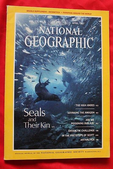 Knjige: NATIONAL GEOGRAPHIC APRIL 1987. | National Geographic April 1987 — 1