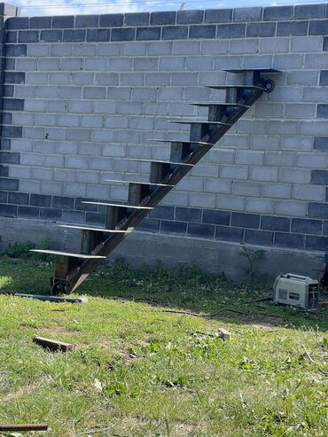 Обшивка лестниц: Лестница каркас металокаркас Лестница монтаж демонтаж Изготовление — 10