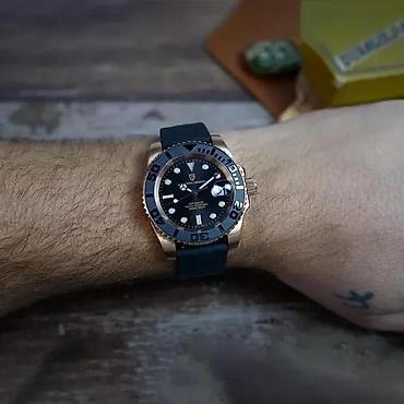Ručni satovi: PAGANI DESIGN PD-1651 - Rose gold - YACHT MASTER - Automatik Potpuno — 3