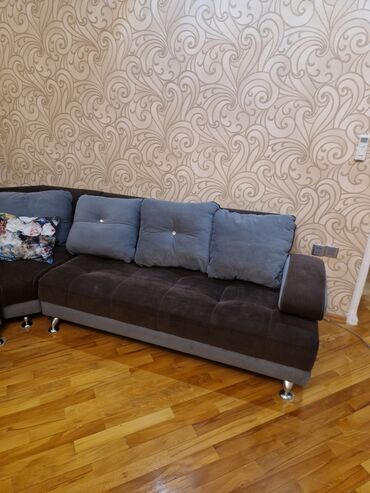 Divanlar: Künc divan, İşlənmiş, Açılmayan, Bazasız, Çatdırılma yoxdur — 6