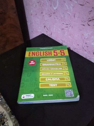 Книги и журналы: İngilis dili test kitabı işlənmişdir amma təzə kimidir içi bir qram