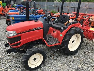 Мини-тракторы Kubota: Мини-трактора японских брендов с навесным оборудованием (роторные — 4