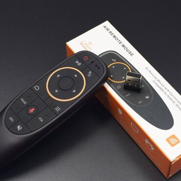 Аксессуары для ТВ и видео: Аэро-мышь с микрофоном Air Mouse G10S (2.4GHz) G10 Голосовое