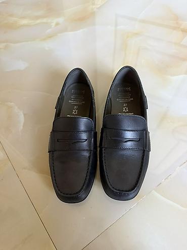 Qadın ayaqqabıları: GEOX Respira qadın loaferləri - Model: GEOX Respira - Rəng: qara - — 1