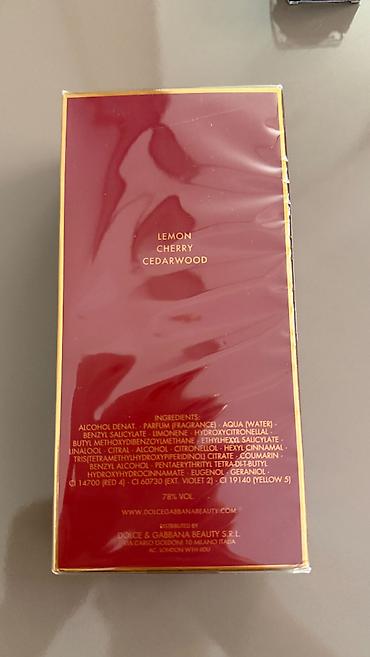 dolcalar: Təzə, açılmamış və tamamilə original ətir Dolce&Gabbana 100 ml — 2