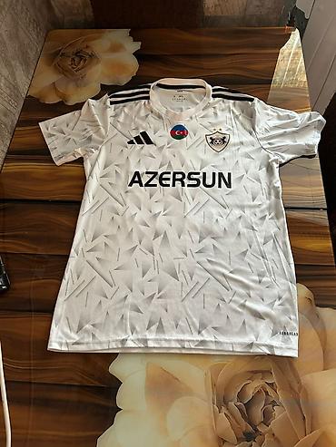 dron satışı azərbaycan: Futbolka, Adidas, M, rəng - Ağ — 2