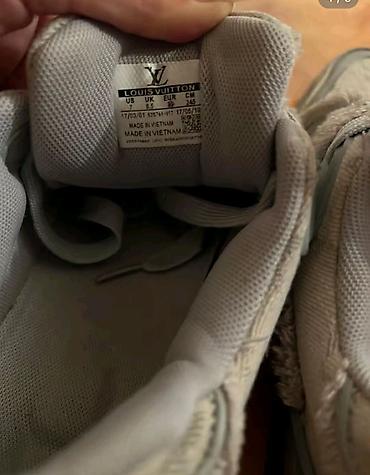 louis: Louis Vuitton kişi idman ayaqqabısı - Model: LV Trainer (etiket və — 3