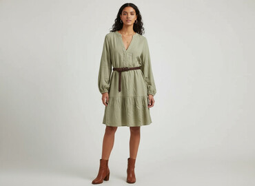 zwiewne sukienki dla puszystych: Sinsay, Women`s dress, size L