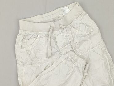 spodnie z wysokim stanem wyszczuplające zara: Spodnie materiałowe, H&M, 10 lat, 140, stan - Bardzo dobry