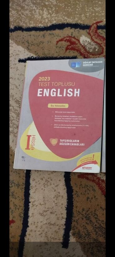 Testlər: İngilis dili Testlər 11-ci sinif, 1-ci hissə, 2023 il — 5