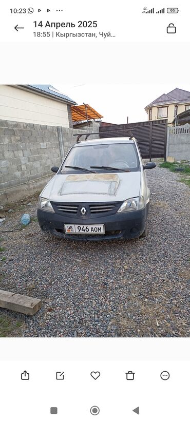 машина до 300000 сом: Reliant Logan: 2006 г., 1.5 л, Вариатор, Бензин, Седан