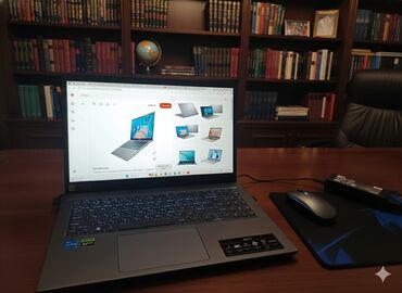 б у ноутбук i5: Ноутбук, Acer, 16 ГБ ОЭТ, Intel Core i5, 15.6 ", Жумуш, окуу үчүн, эс тутум NVMe SSD