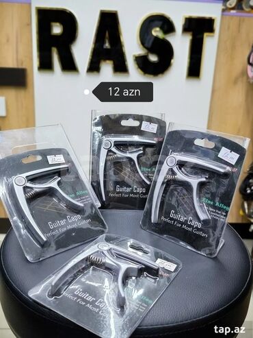 Kapolar: Kapo, 4 azn dən başlayaraq Gitara kaposu Kapotaster gitara Rast — 10
