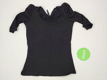bluza czarna pull and bear: Bershka, Bluzka damska, rozmiar M — 3