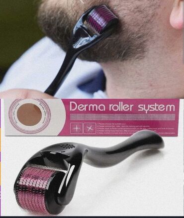Dəriyə qulluq üçün aksessuarlar: ✅Dermaroller 540 basliqi iynelidi uze saclara istifade.edende hefif — 2
