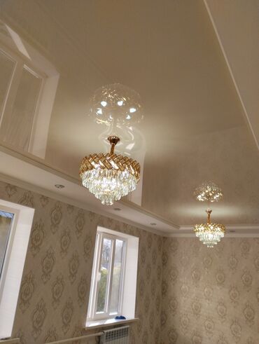 Натяжной потолок: Натяжной потолок Глянцевое, Матовое, 3D потолки Гарантия, Бесплатная консультация, Бесплатный замер — 2