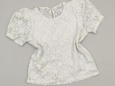 białe dopasowana bluzki: Bluzka Damska, Terranova, XS, stan - Dobry