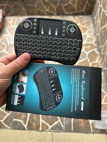 Klaviaturalar: Oyun üçün mini Bluetooth klaviatura Klaviatura düzümü: Kiril+QWERTY — 11