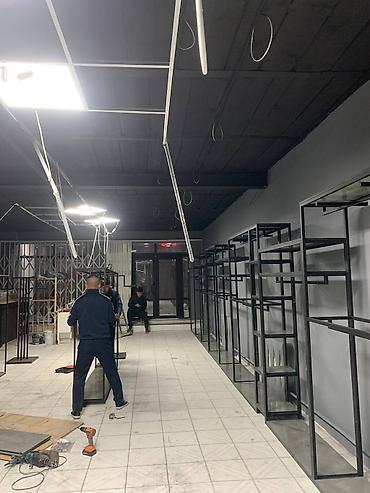 Оборудование для бизнеса: Кронштейн Для одежды, Материал: Металл, С зеркалом, Новый — 4