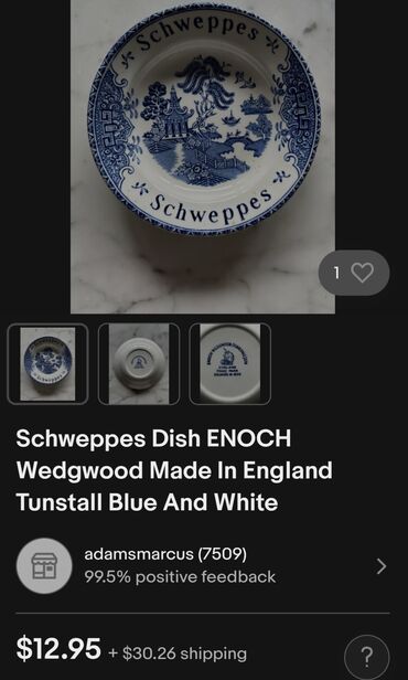 Kuhinjski setovi: Engleske cinije Schwepper Wedgwood 70te. Engleske cinije za salate — 2