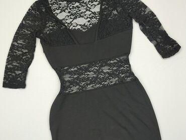 czarna mini sukienki: Sukienka, L, stan - Dobry