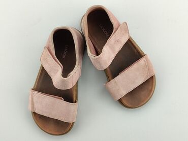 rozowe wiazane sandały: Sandałki Lasocki, 27, Używany