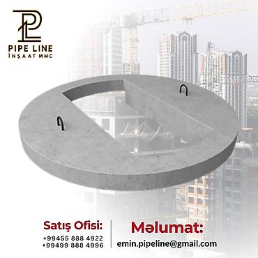 Бетонные колодцы: Beton lyuk yağış sularının drenajı üçün istifadə olunan beton bloklar — 6