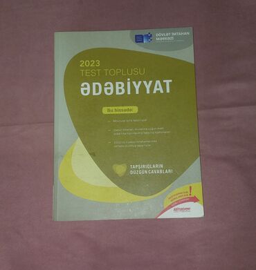 dim informatika test toplusu: Ədəbiyyat test toplusu. təzədir əla vəziyyətdə. 3 cü qruplar üçündür