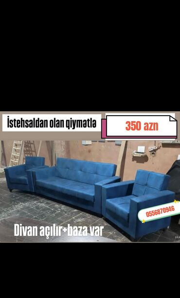 Divanlar: Divan, Yeni, Açılan, Bazalı, Parça, Ödənişli çatdırılma — 6