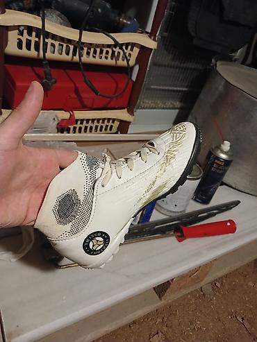 ucuz nike krampon: Rəng - Ağ Krossovkalar, Adidas, Ölçü: 33, Oğlan üçün — 2