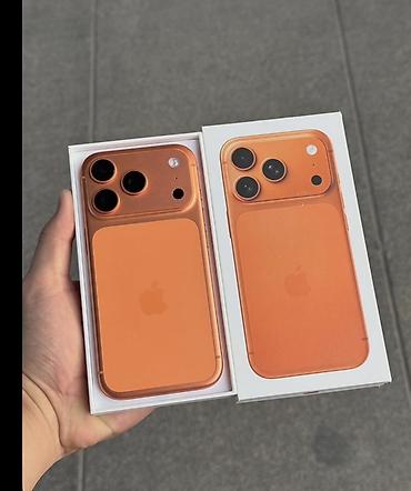 iphone 17 r: IPhone 17 Pro Max, Б/у, 256 ГБ, Оранжевый, Коробка, 98 % — 1