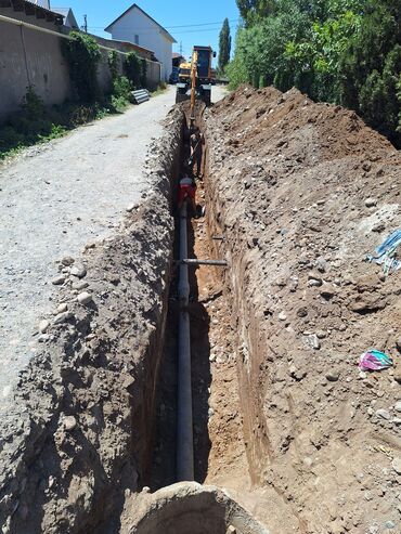 Канализационные работы: Предлагаются услуги по проведению земляных работ, включающие рытье at lalafo.kg — 6 Канализационные работы: Предлагаются услуги по проведению земляных работ, включающие рытье — 6