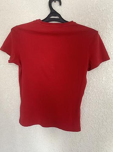 red centr: Футболка, Классическая модель, Calvin Klein, Хлопок, Б/у, M — 4