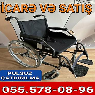 tibbi araba: İcarə və satış üçün əlil arabası - Yüngül və davamlı metal karkas - — 1