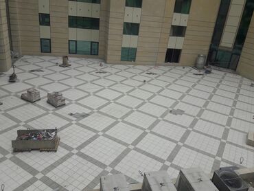 Plitə işləri: Xüsusi kafel-metlax və landşaft daş döşəmə xidməti Təsvir: - Həyət — 6