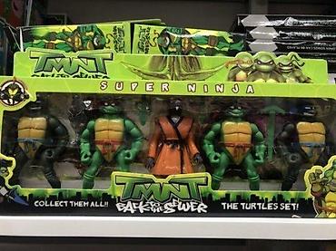 mango torbe srbija: NINDZA KORNJACE SET ZA DECU NOV 5 FIGURA NINJA TURTLES | Cene nisu — 1